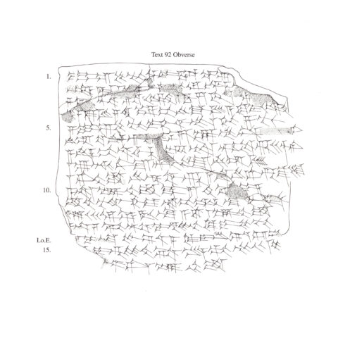 Cuneiform tablet: field lease, archive of Bel-remanni