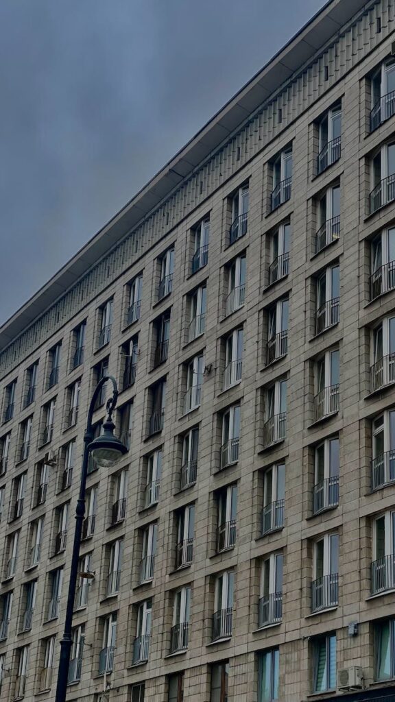 photo of a modern tenement